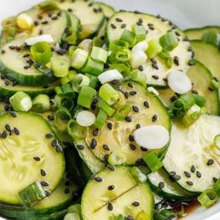 Japanese Quick Pickled Cucumbers