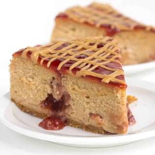 Peanut Butter and Jelly Cheesecake