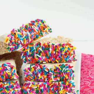 Chocolate Dipped Rice Krispie Treats