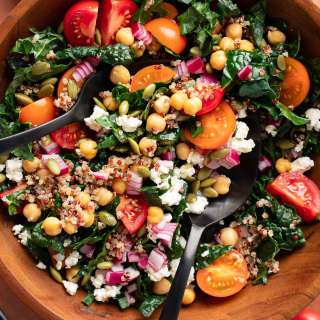 Kale Chickpea Salad