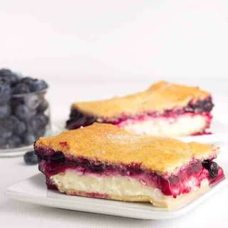 Blueberry Cream Cheese Danish with Crescent Rolls