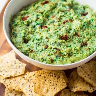 Kale Hummus without Tahini
