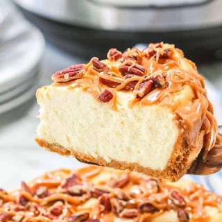 Instant Pot Salted Caramel Cheesecake