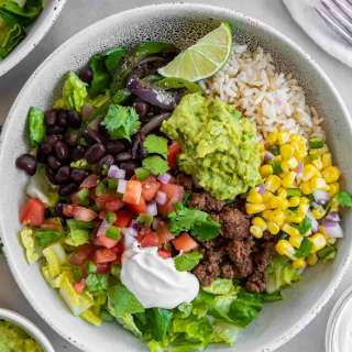 Ground Beef Burrito Bowl