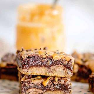 Caramel Brookies