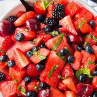 Watermelon Fruit Salad