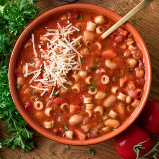 White Bean Minestrone Soup