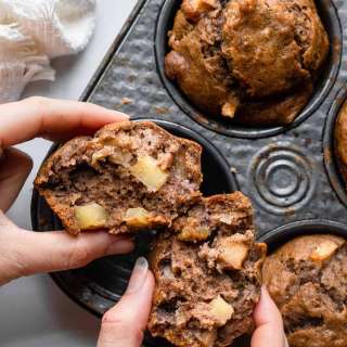 Apple Banana Muffins