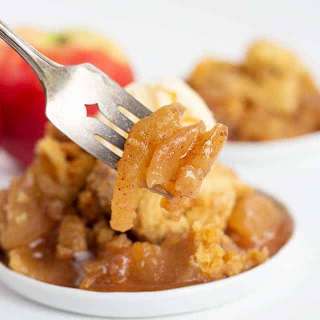 Crockpot Apple Cobbler