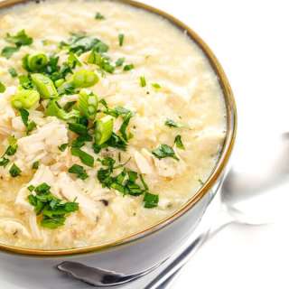 Greek Lemon Chicken Soup (Avgolemono)