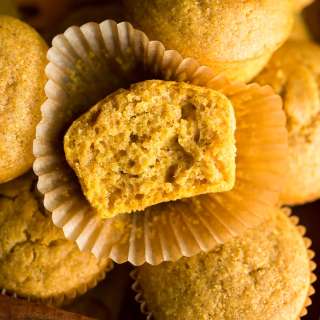 Pumpkin Cornbread Muffins
