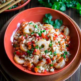 Shrimp Cauliflower Fried Rice