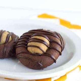 Buckeye Thumbprint Cookies