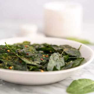 Spinach Chips Recipe