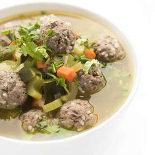 Albondigas Soup (Mexican Meatball)