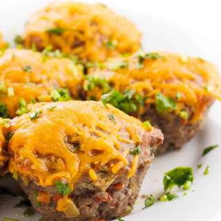 Cheeseburger Meatloaf Muffins