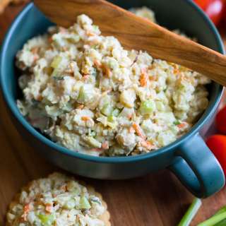 Mashed Chickpea Salad