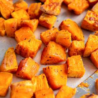 Crispy Roasted Sweet Potatoes