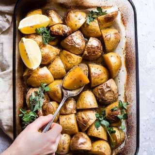 Oven-Roasted Lemon Greek Potatoes