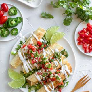 Vegetarian Taquitos