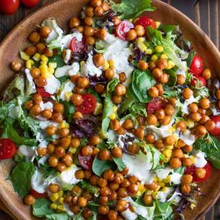 BBQ Chickpea Salad