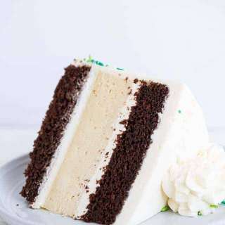 Guinness and Baileys Cheesecake Cake