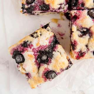 Buttermilk Blueberry Breakfast Cake
