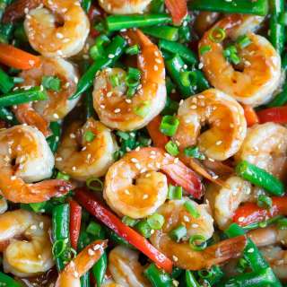 Shrimp Teriyaki Stir Fry