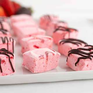 Strawberry Marshmallows