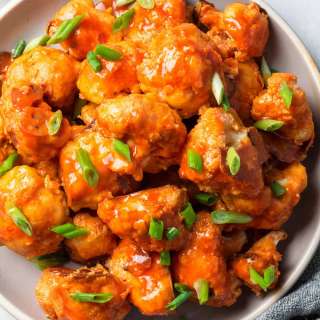 Buffalo Cauliflower Bites