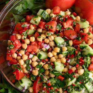 Chimichurri Chickpea Salad