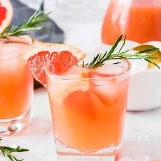 Grapefruit Gin Fizz Cocktail