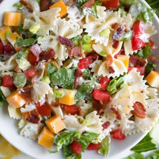 Bacon Ranch Pasta Salad