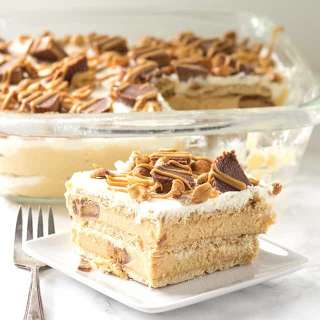 Peanut Butter Ice Box Cake