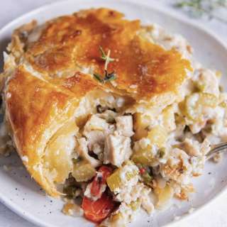 Cast Iron Skillet Chicken Pot Pie