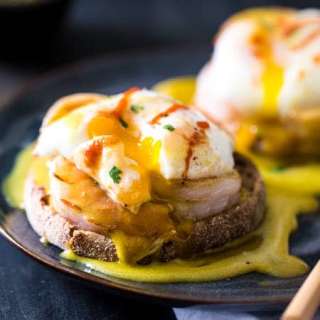 Thai Green Curry Eggs Benedict