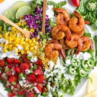 Shrimp Taco Salad
