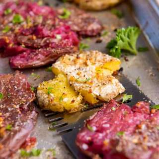 Smashed Fingerling Potatoes