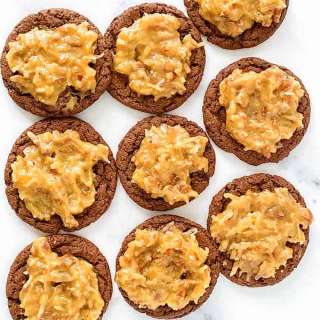German Chocolate Cookies