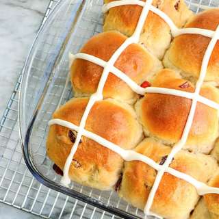 Bread Machine Hot Cross Buns