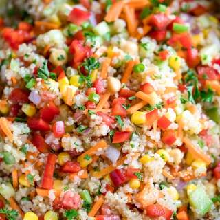 Rainbow Quinoa Salad