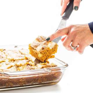 Pumpkin Bars with Cream Cheese Frosting