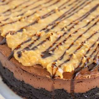 German Chocolate Cheesecake