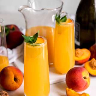 Peach Mimosas