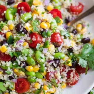 Cilantro Lime Quinoa Salad