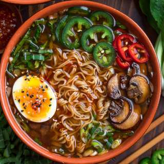 Veggie Ramen Soup