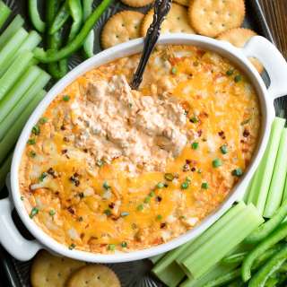 Rotisserie Buffalo Chicken Dip
