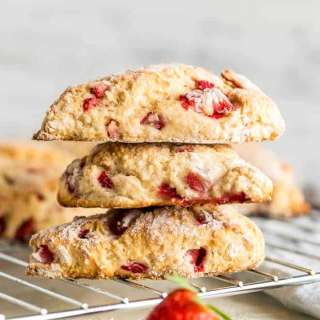 Strawberry Scones