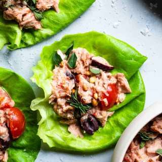 Paleo Mediterranean Tuna Salad With Olives