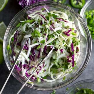 Cilantro Lime Slaw